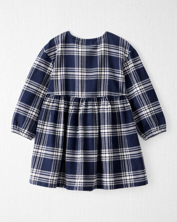 Tout-petit fille - Robe en flanelle de coton biologique , 