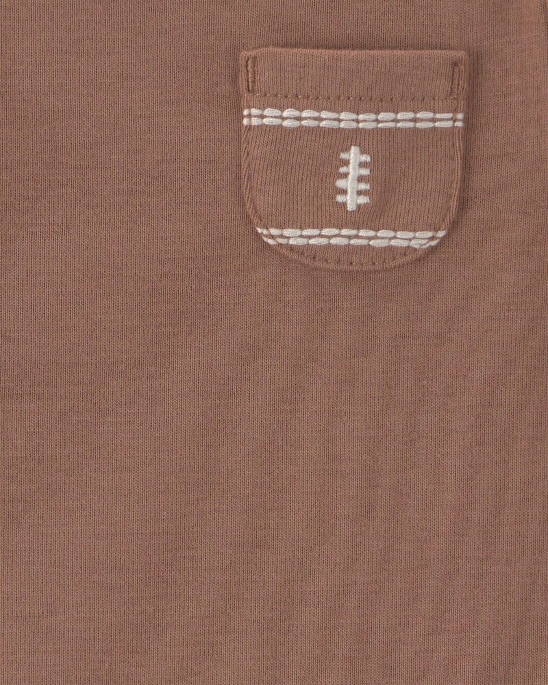 Baby Boy 5-Pack Football Multipack Bodysuits, image 6 of 7 slides