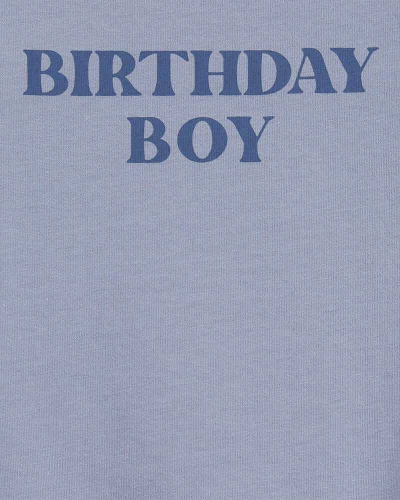 Baby Birthday Boy Bodysuit, image 2 of 3 slides