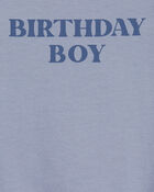 Baby Birthday Boy Bodysuit, image 2 of 3 slides