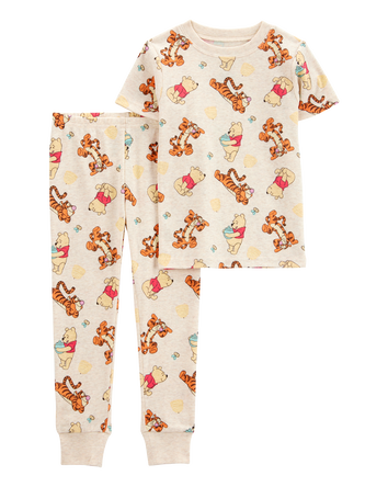 Toddler 2-Piece Winnie The Pooh 100% Snug Fit Cotton Pyjamas, 