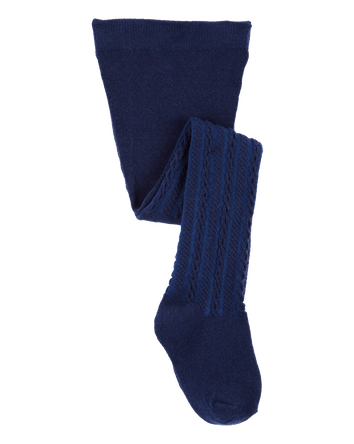 Toddler Cable Knit Tights, 