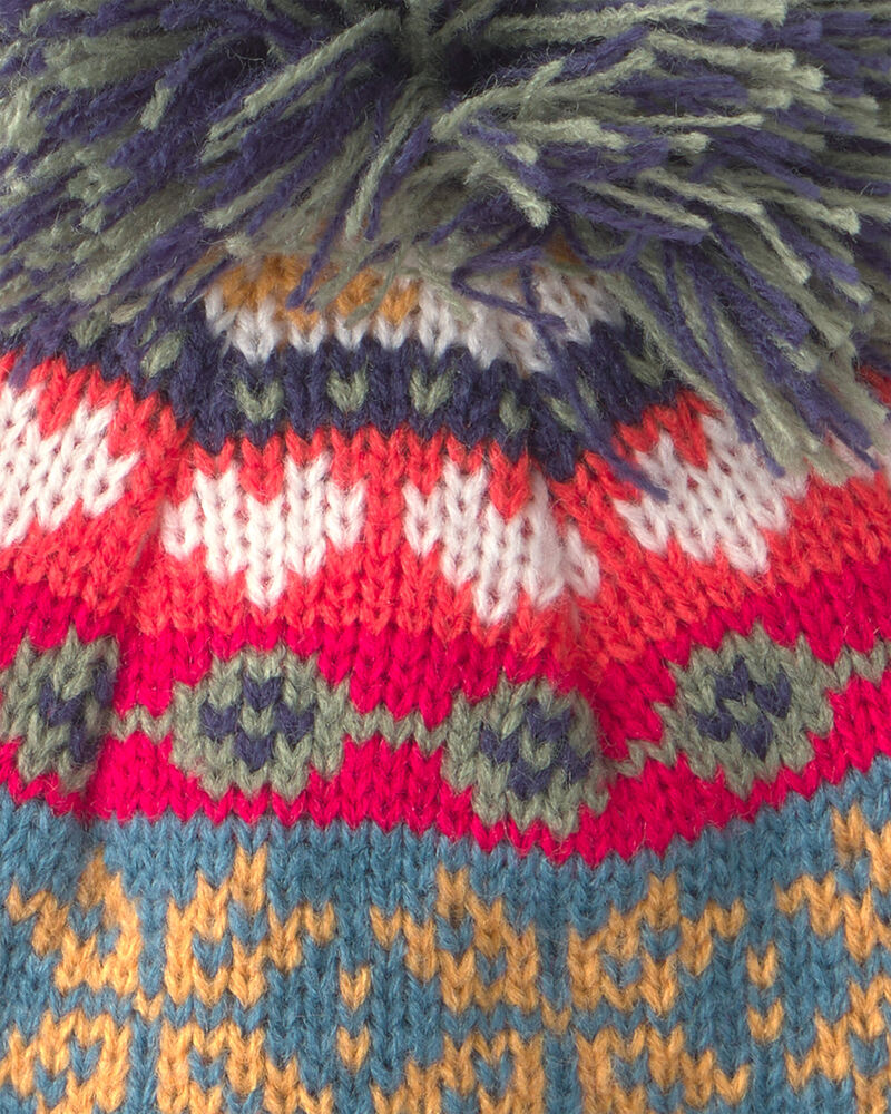 Boys Kombi Winter Frost Hat - Navy, image 3 of 3 slides