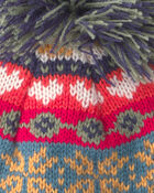Boys Kombi Winter Frost Hat - Navy, image 3 of 3 slides