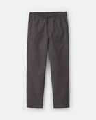 Gar&ccedil;ons - Pantalon en toile &agrave; enfiler - Gris, image 1 sur 3 diapositives