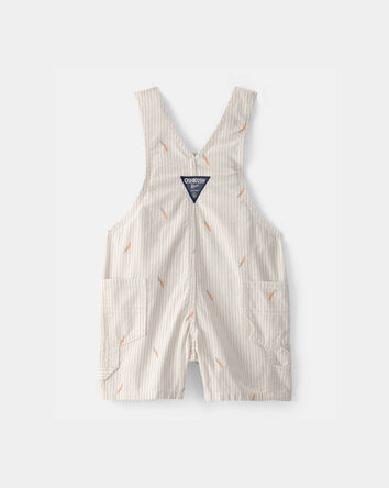 Baby Easter Carrot Shortall - Cream, 