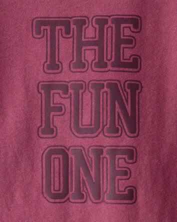 Tout-petit garçon - T-shirt à manches longues et imprimé The Fun One - Rouge, 