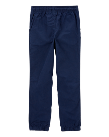 Kid Pull-On Poplin Pants, 