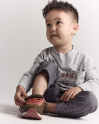 Toddler Boy Dart Pant - Grey, image 4 of 6 slides