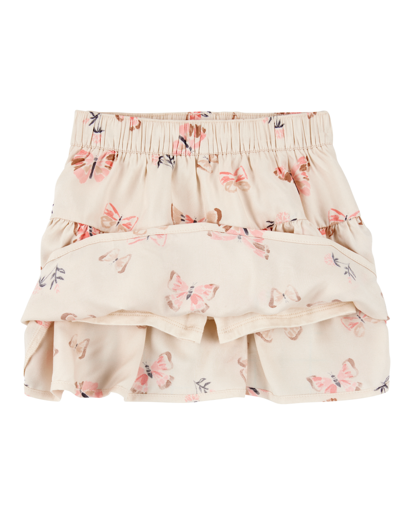 Toddler Floral Pull-On Skort, image 4 of 6 slides