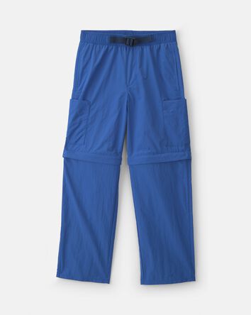 Gar&ccedil;ons - Pantalon utilitaire de style cargo - Bleu, 