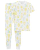 Adult 2-Piece Bunny 100% Snug Fit Cotton PJs, image 1 of 3 slides