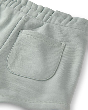 Filles - Short en jersey bouclette fait avec du coton biologique, 