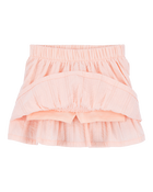 Toddler Tiered Skort - Pink, image 2 of 4 slides