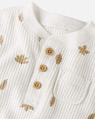 Baby Waffle Knit Set Made with Organic Cotton, image 4 of 5 slides