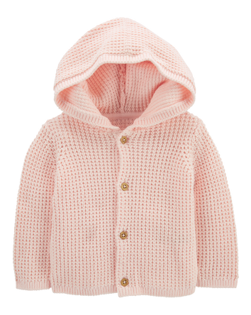 B&eacute;b&eacute; Cardigan &agrave; capuchon, 