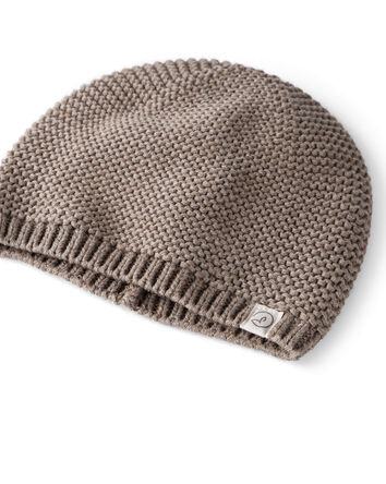 Baby Organic Cotton Sweater Knit Cap, 