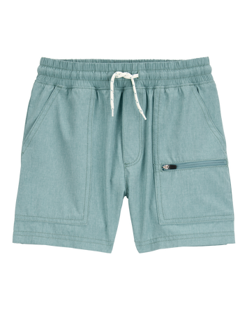 Kid Everyday Active Shorts-Teal, 
