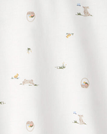 Tout-petit gar&ccedil;on - Polo du Lapin de P&acirc;ques - Blanc, 