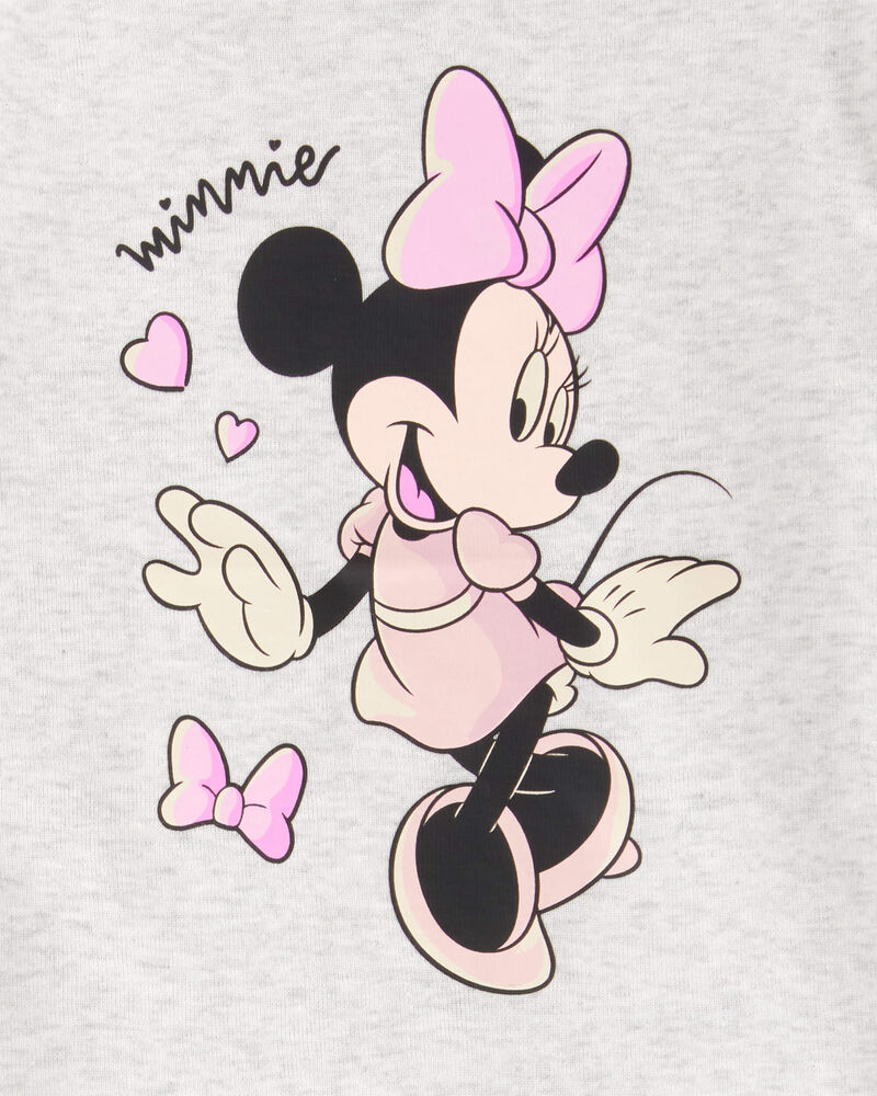 Enfant en bas âge Pyjama 2 pièces en coton ajusté imprimé Minnie Mouse, image 2 sur 3 diapositives
