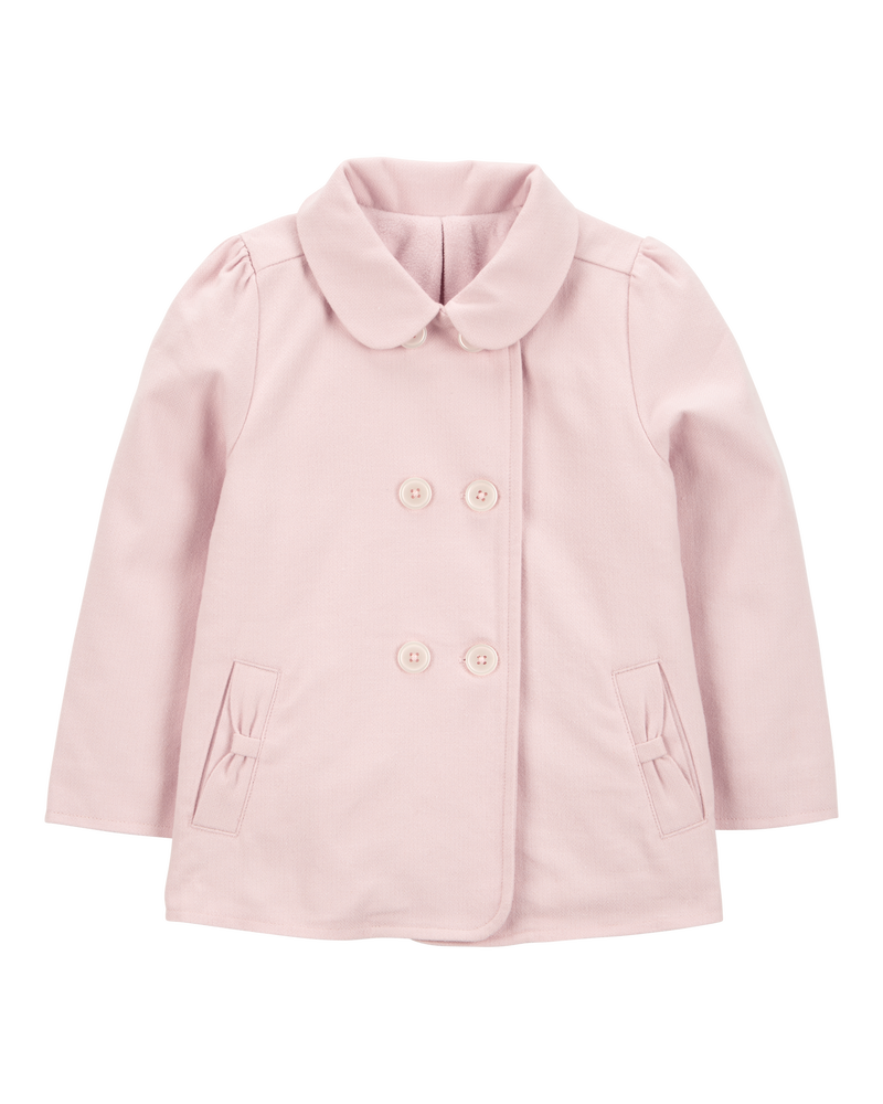 Enfant en bas âge Blouson tissé en coton - Rose, image 1 sur 4 diapositives