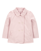 Enfant en bas âge Blouson tissé en coton - Rose, image 1 sur 4 diapositives