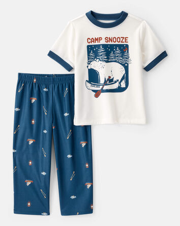 Toddler 2-Piece Camp Snooze Loose Fit Pyjamas, 