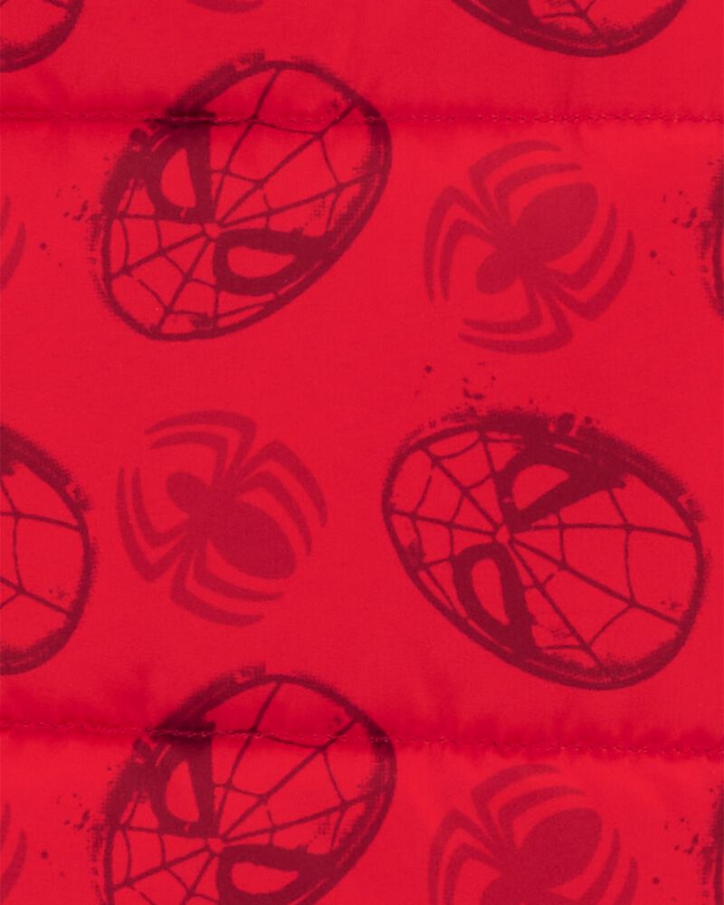 Kid Spider-Man Puffer Jacket, image 3 of 3 slides