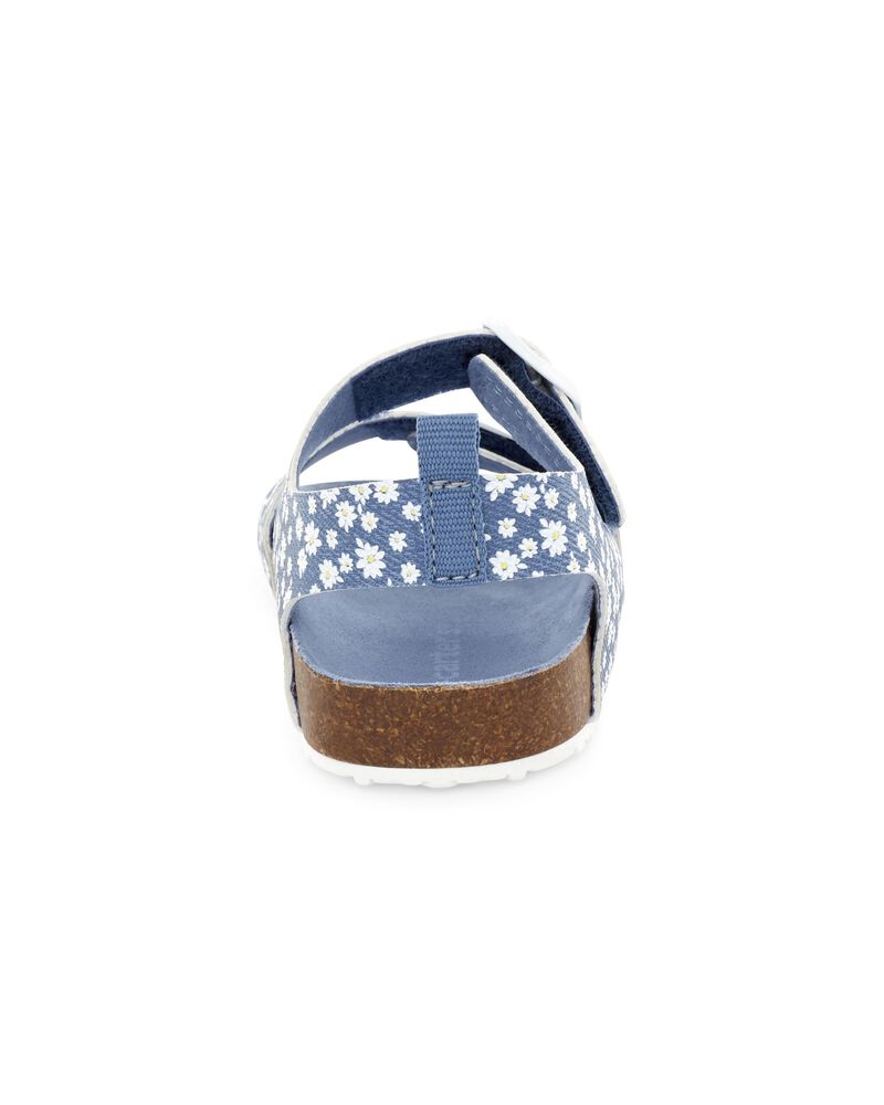 Toddler Daisy Buckle Footbed Sandals, image 3 of 7 slides