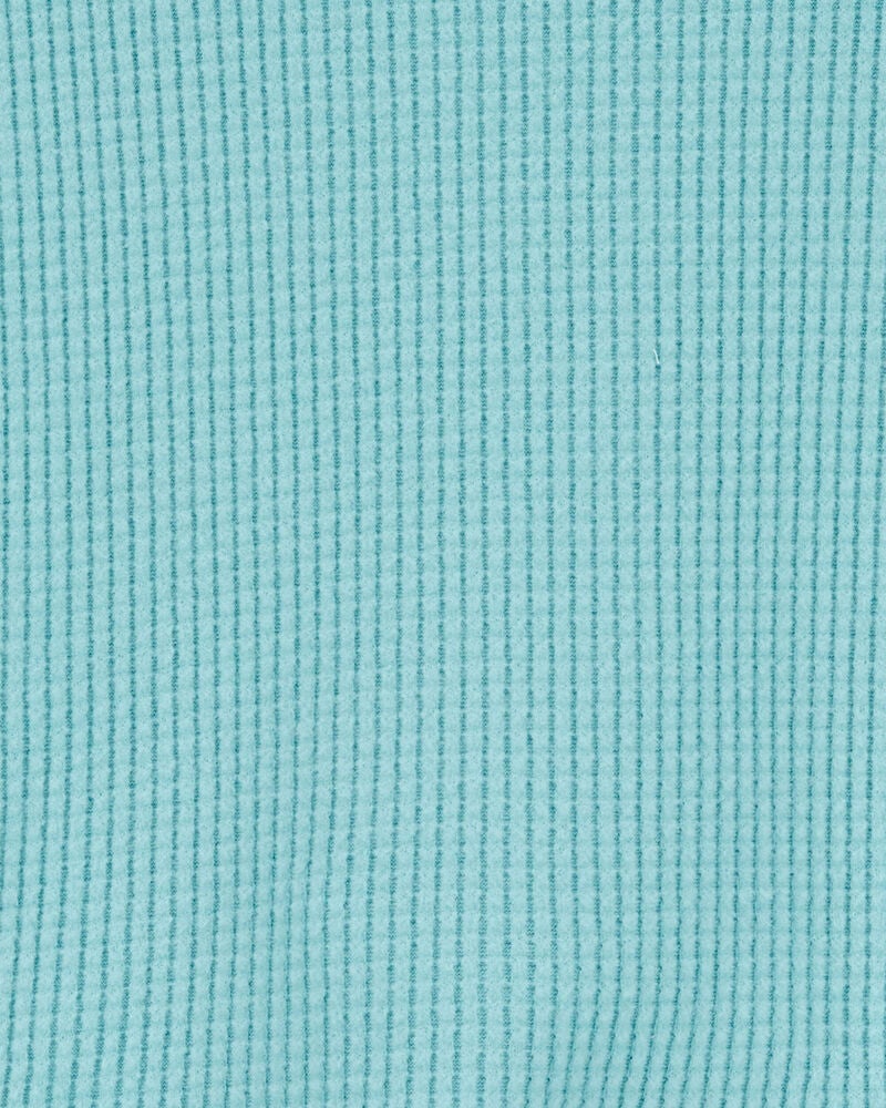 Kid Waffle Knit Thermal Long-Sleeve Tee, image 2 of 3 slides