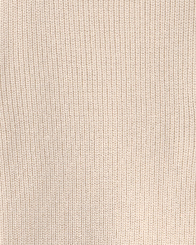 Jeune - Blouson &agrave; fermeture &agrave; glissi&egrave;re en coton biologique, cr&egrave;me, image 3 sur 3 diapositives