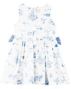 Easter Bunny Sateen Dress, image 2 of 4 slides