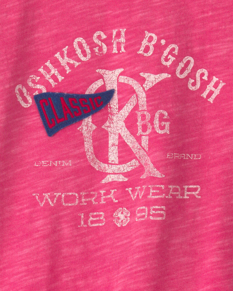 Toddler Boy Osh Kosh Long-Sleeve Graphic Tee - Pink, image 2 of 3 slides