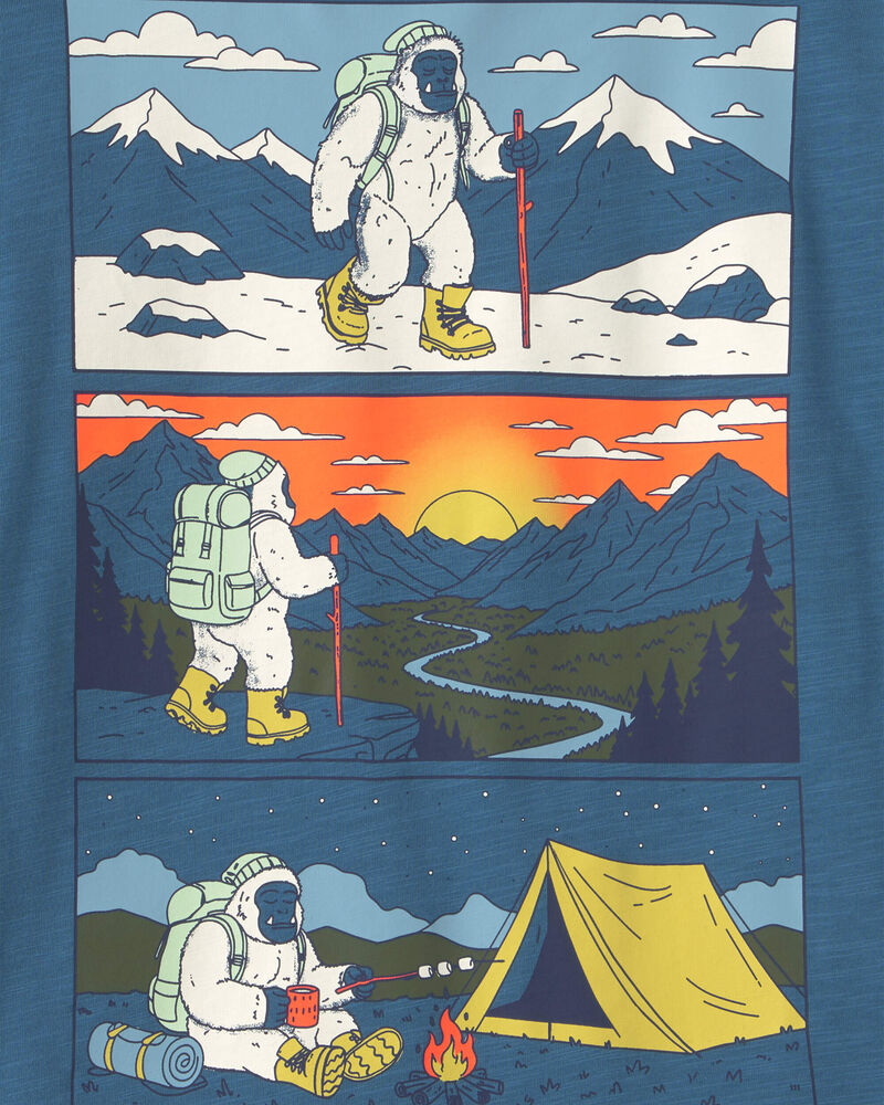 Boys Outdoors Graphic Tee - Blue, image 5 of 6 slides