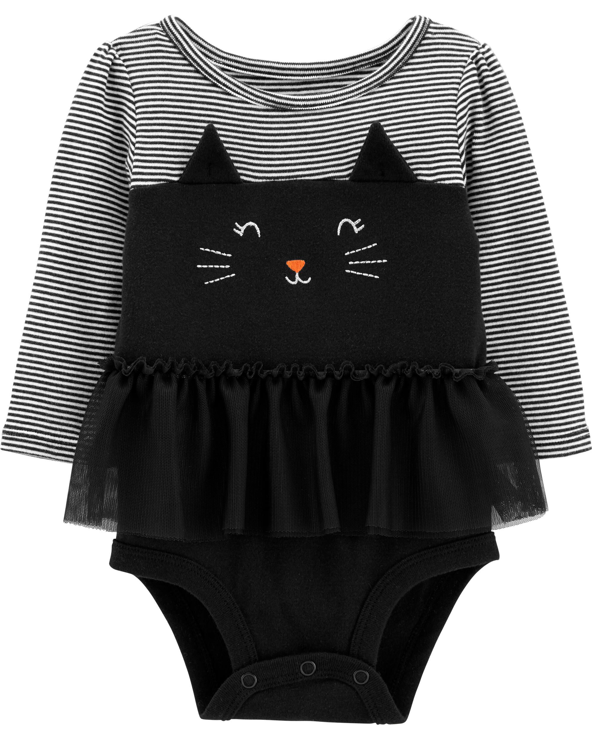 Black Halloween Cat Tutu Bodysuit Carter s Canada