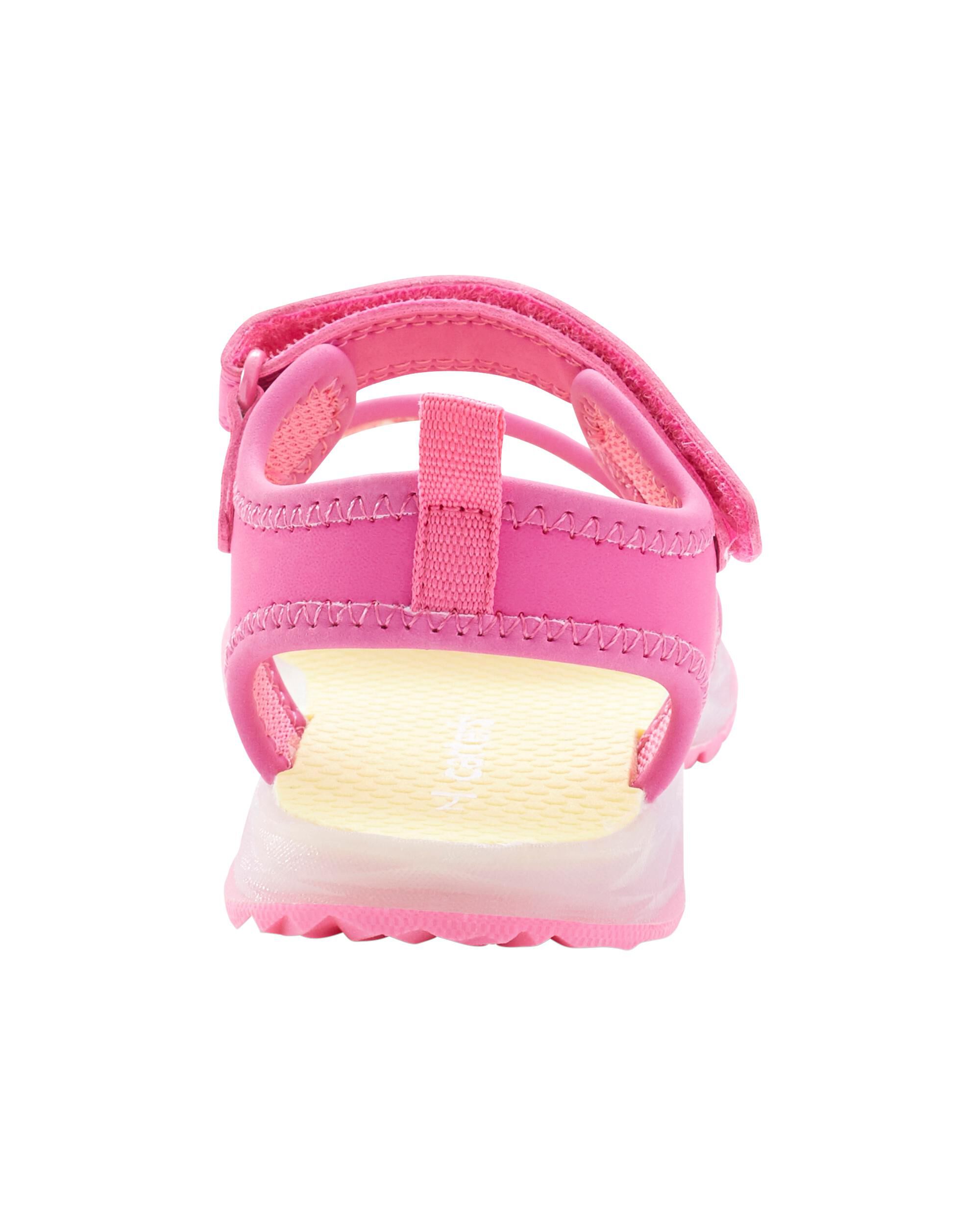Oshkosh light best sale up sandals
