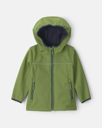 Baby Boy  Colour Changing Rain Jacket - Green, 
