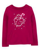 Kid Hot Chocolate Long-Sleeve Graphic Tee, image 1 of 3 slides