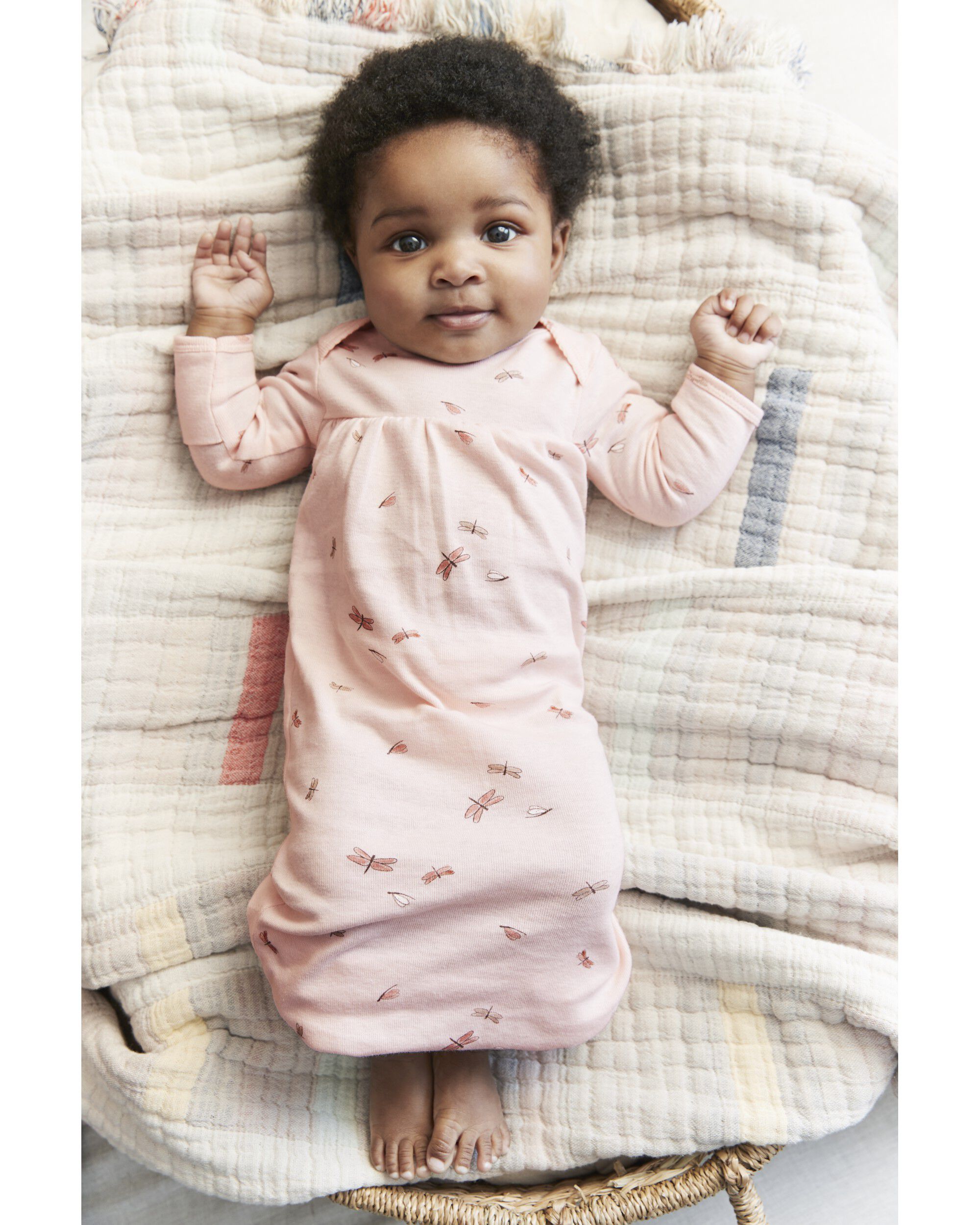 Pink 2 Pack Sleeper Gowns Carter s Oshkosh Canada