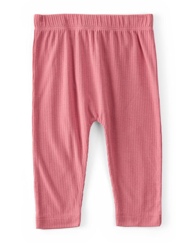 Bébé fille - Emballage de 2 pantalons à enfiler PurelySoft, image 2 sur 7 diapositives