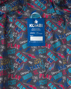Kids Kombi London Rain Jacket - Blue , image 2 of 3 slides