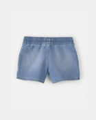 Filles - Short &agrave; enfiler en denim - D&eacute;lav&eacute; moyen, image 2 sur 3 diapositives