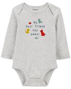 Baby My Best Friend Has Paws Original Bodysuit, image 1 of 3 slides