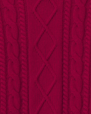 Boys Organic Cotton Cable Knit Sweater, 