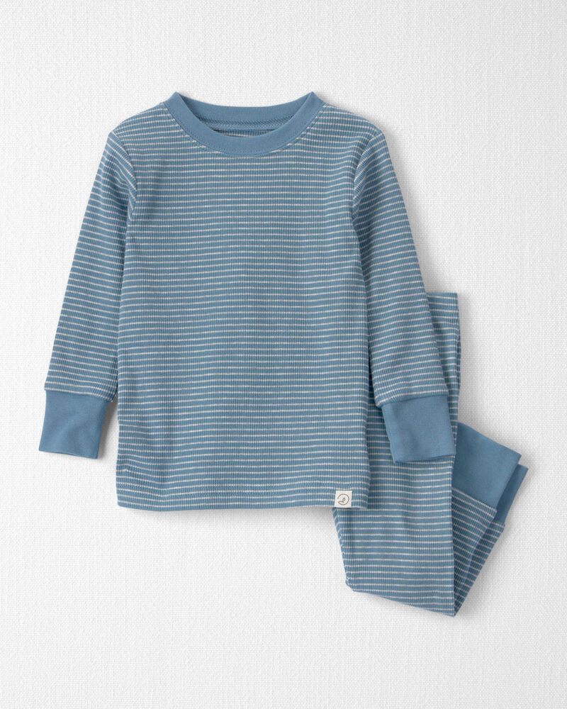 Baby 2-Piece Organic Cotton Ribbed Pyjama, image 1 of 4 slides