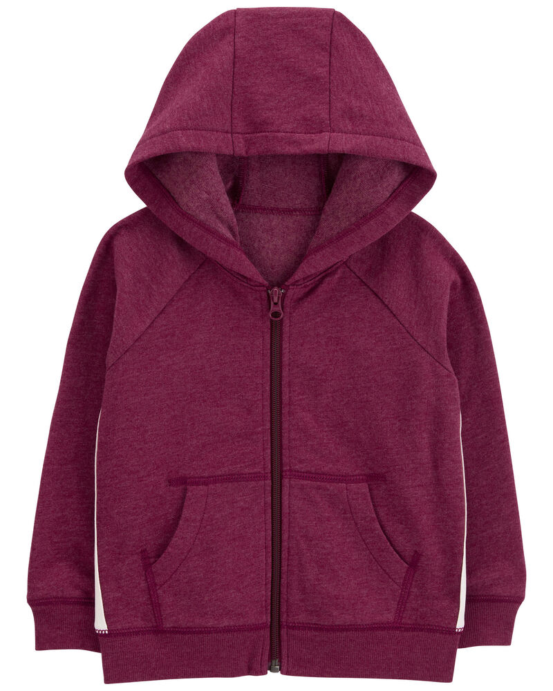 Baby Zip-Up Fleece Hoodie, image 1 of 4 slides
