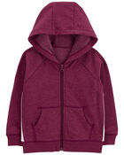 Baby Zip-Up Fleece Hoodie, image 1 of 4 slides