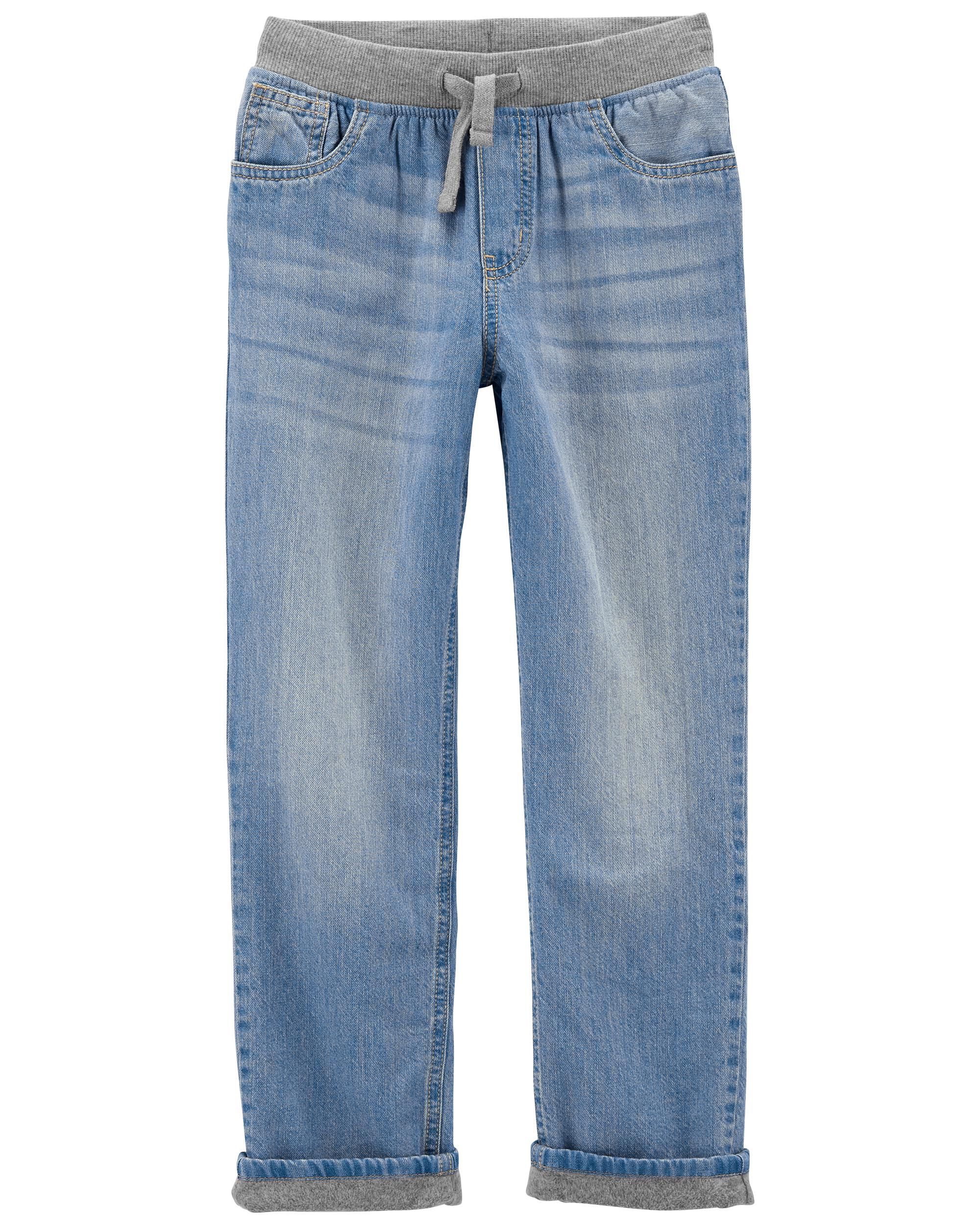 Boys sale fleece jeans