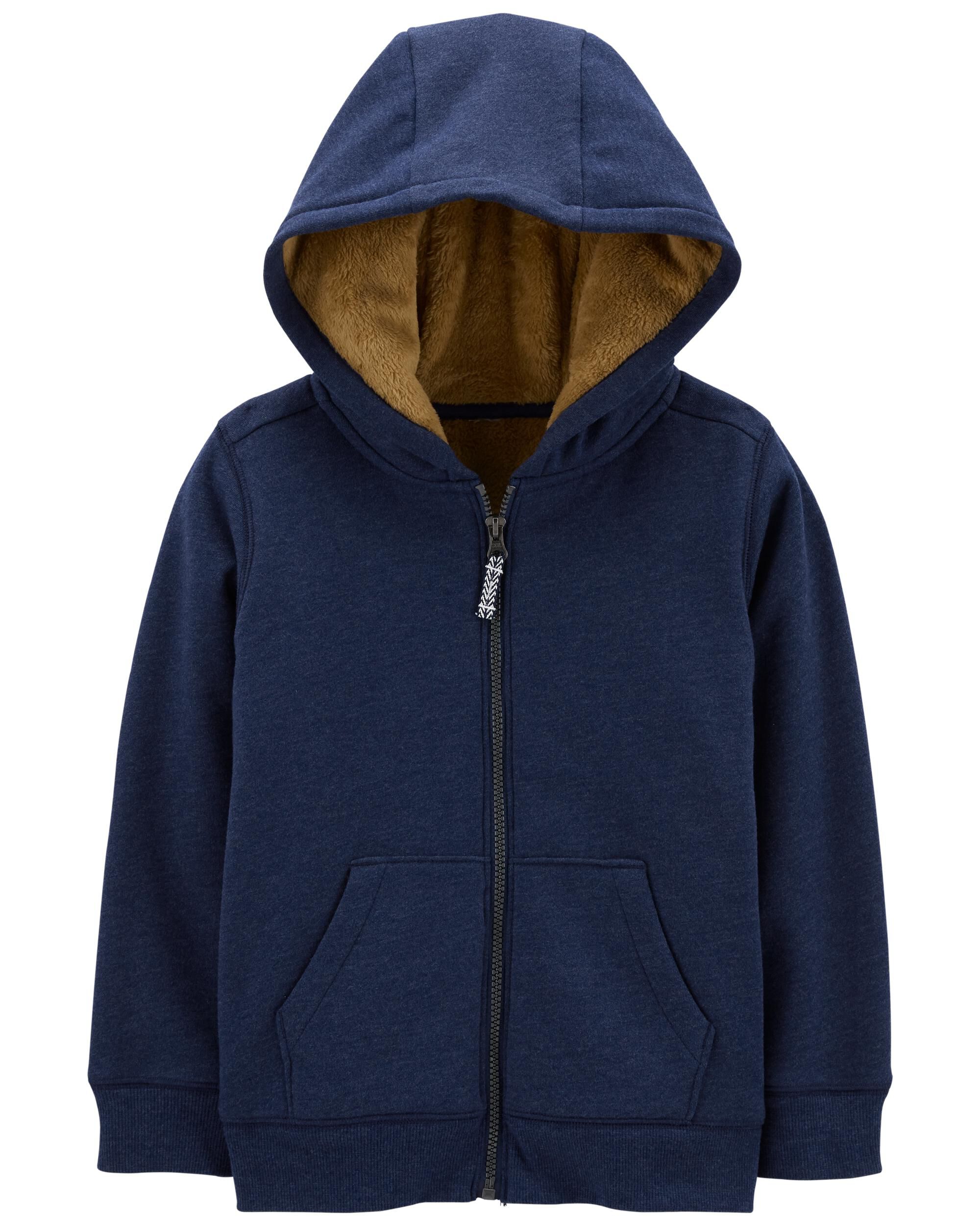 Fuzzy Lined Hoodie