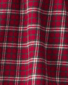 Baby Girl 3-Piece Plaid Print Tee, Skirt & Tight Set - Red, image 4 of 6 slides